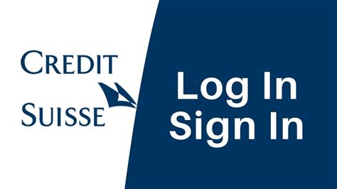 credit suisse log in.